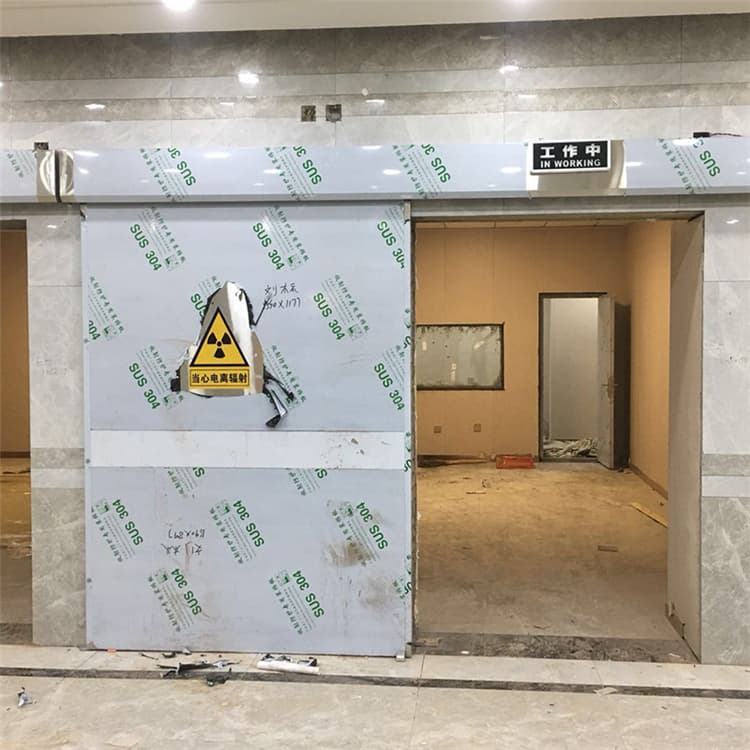 台州双扇电动防护铅门